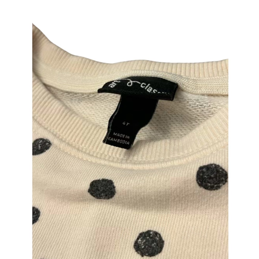 Art Class Ruffle Trim Sweatshirt - Picture 2 of 2